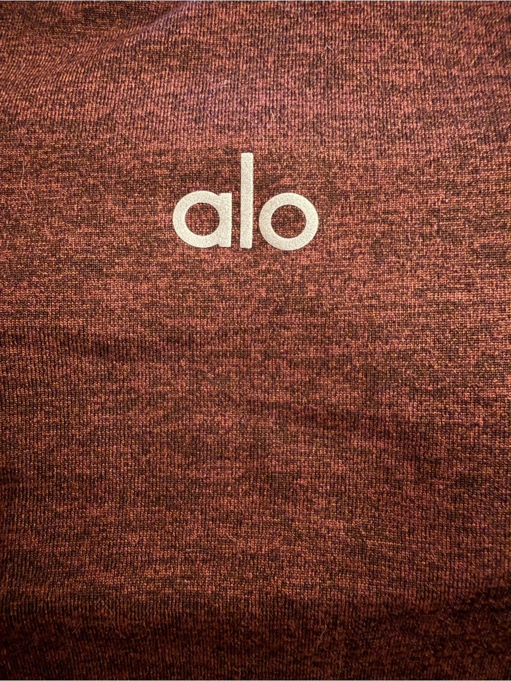 ALO Complete Tank Cherry Cola Heather NWOT